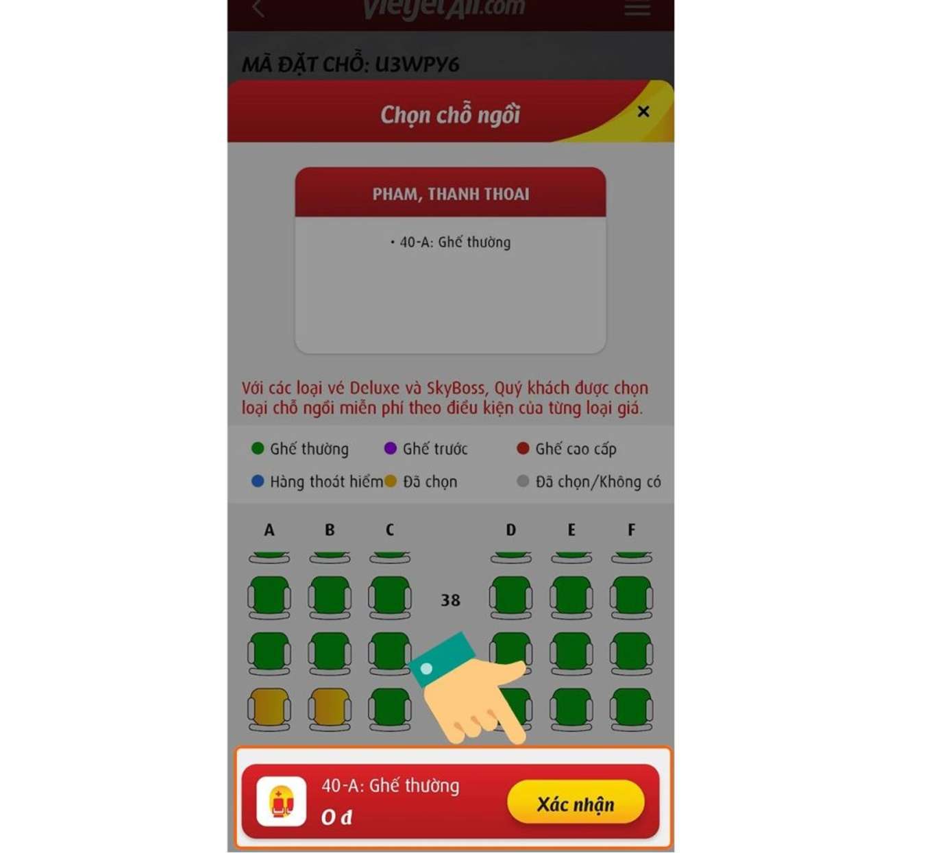 Check in online VietJet