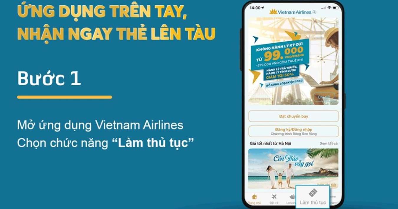 check in online Vietnam Airlines