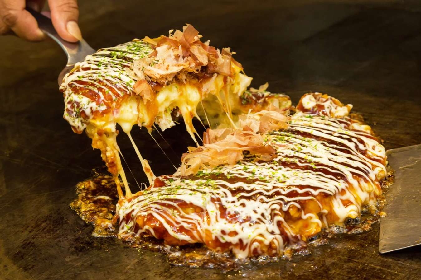 Okonomiyaki - Bánh xèo Nhật Bản