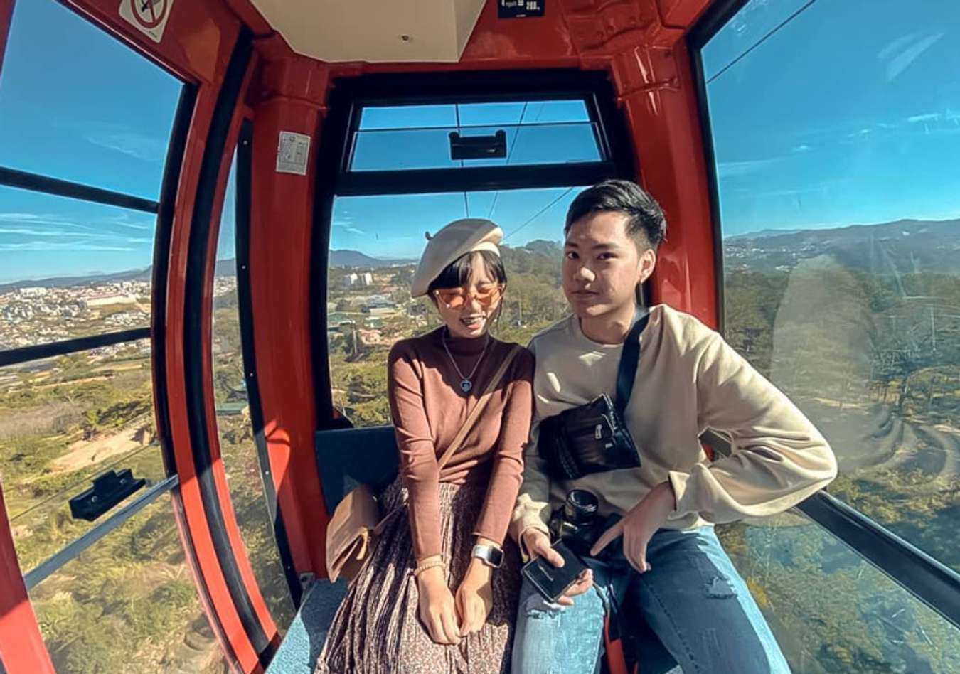 Take the cable car in Da Lat