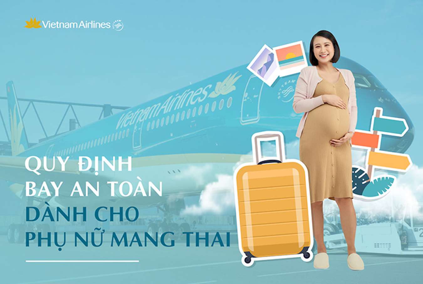 quy định phụ nữ mang thai đi máy bay