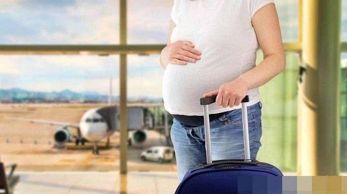 quy định phụ nữ mang thai đi máy bay