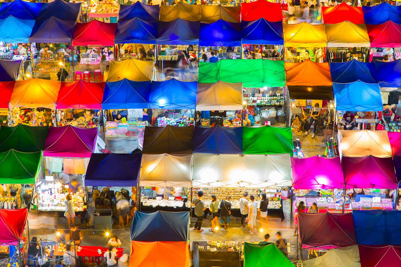 Ratchada Rod Fai Market - Bangkok Night Market