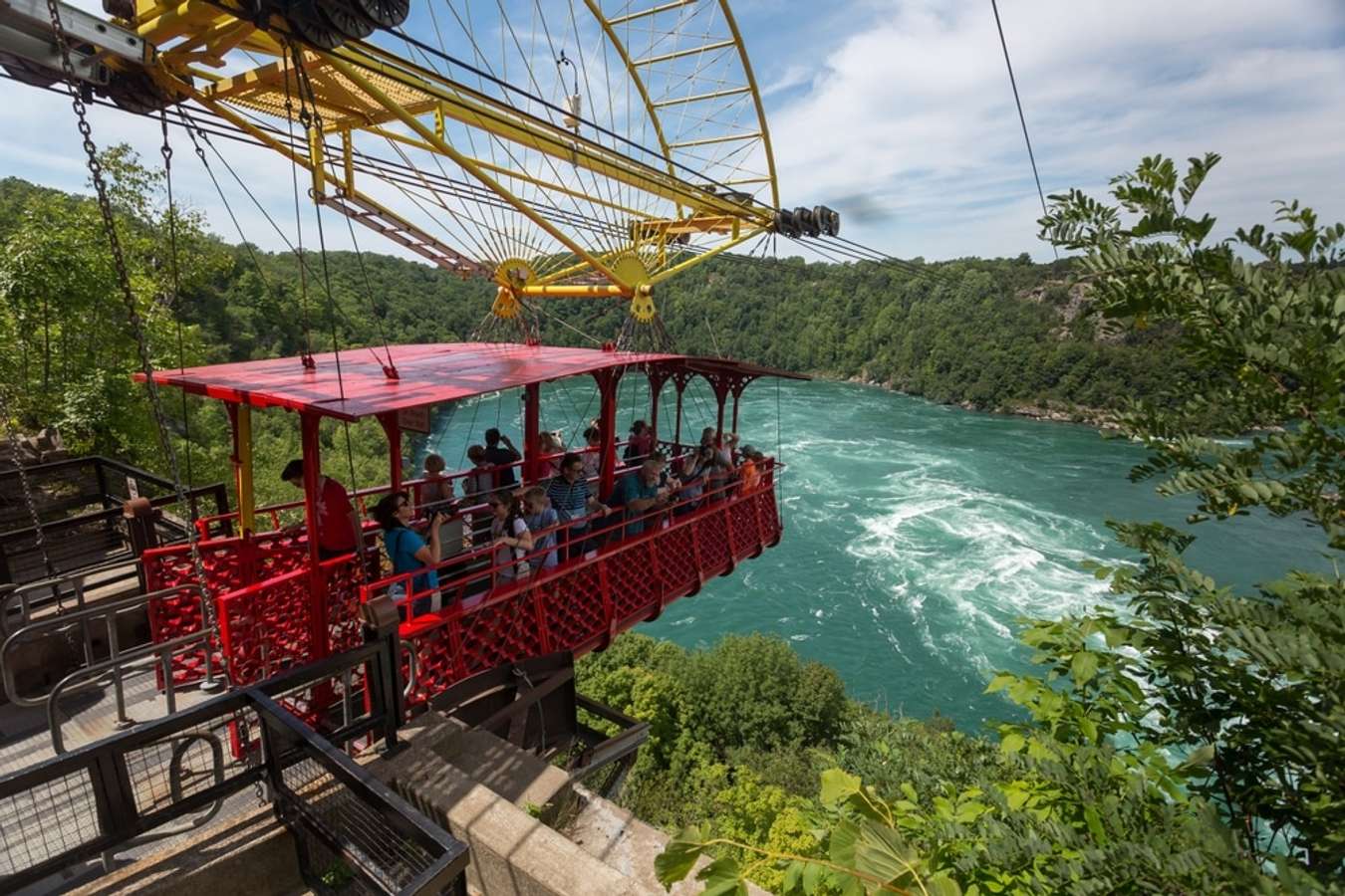 Đi cáp treo ngắm thác Niagara
