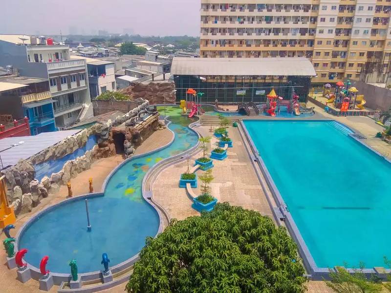 1BR Best Price Apartment at Teluk Intan By Travelio 2