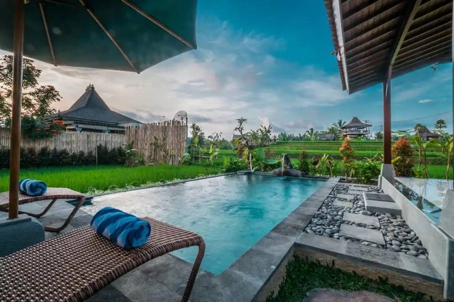 Uma Kakul Villa - Villa di Ubud dengan Private Pool
