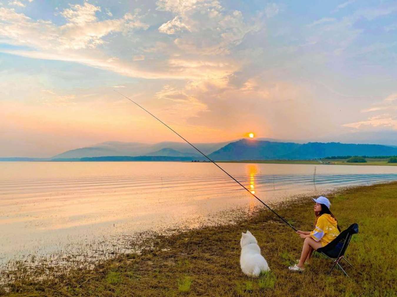 cắm trại hồ dầu tiếng