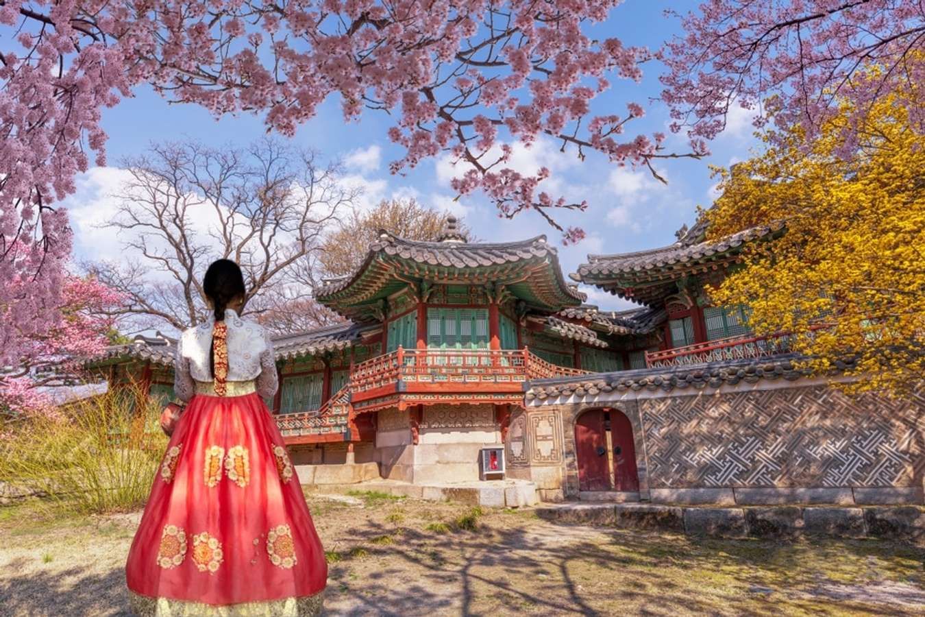 Cung điện Hàn Quốc đẹp