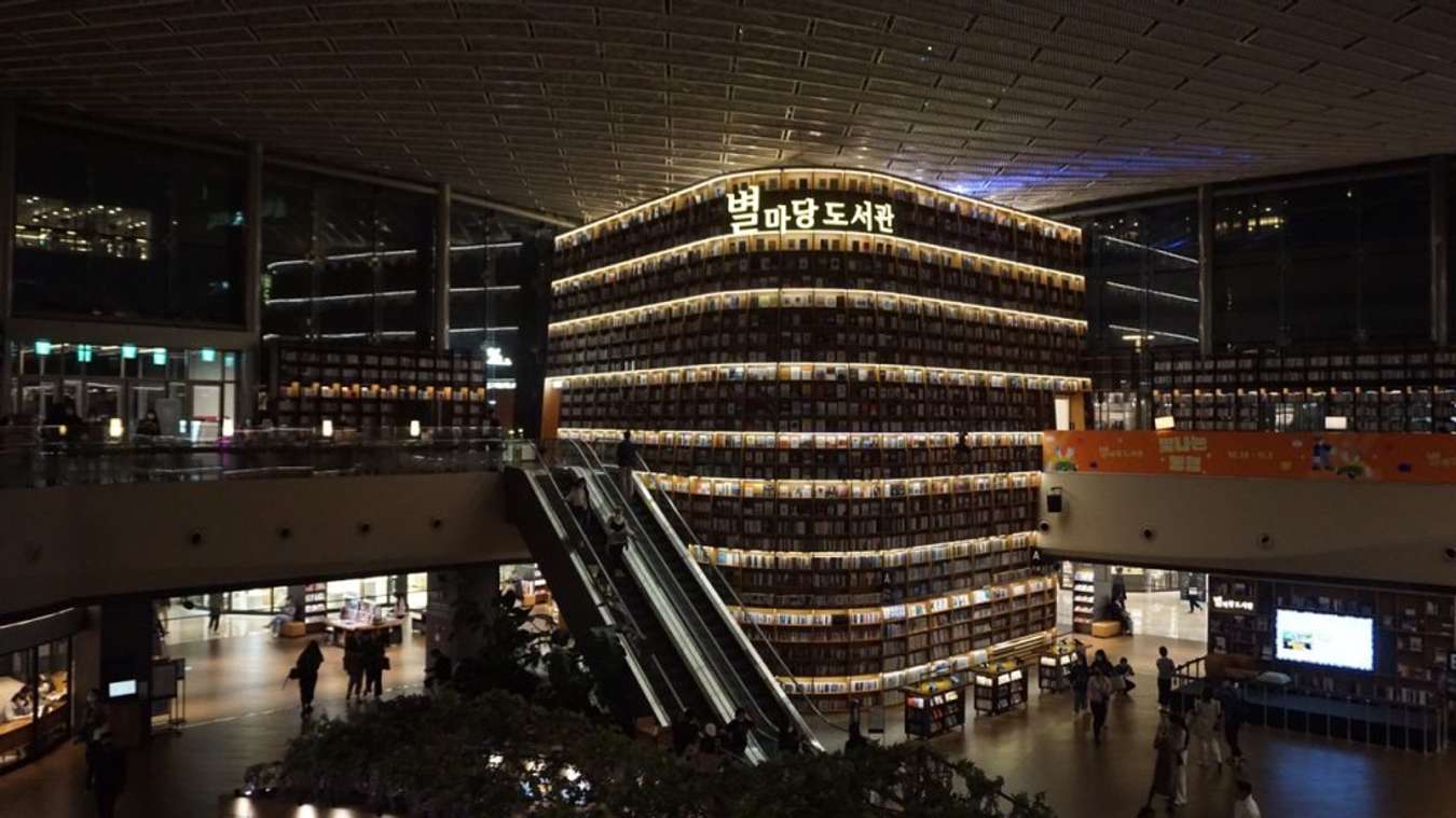thư viện sách ở Seoul