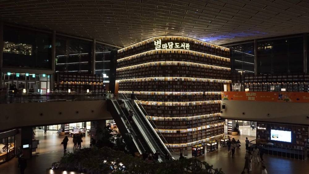 thư viện sách ở Seoul