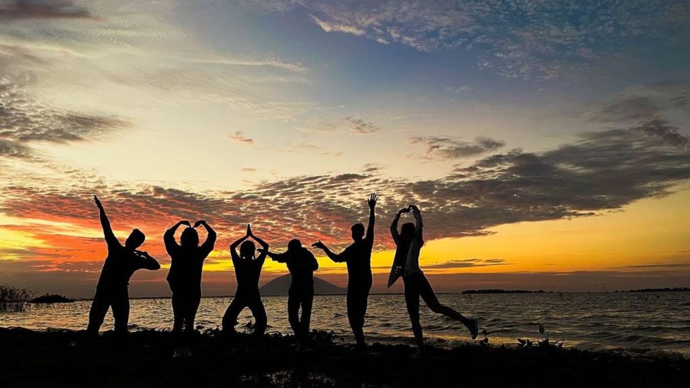 camping hồ Dầu Tiếng