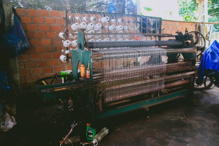 làng nghề chiếu cói Hoài Nhơn