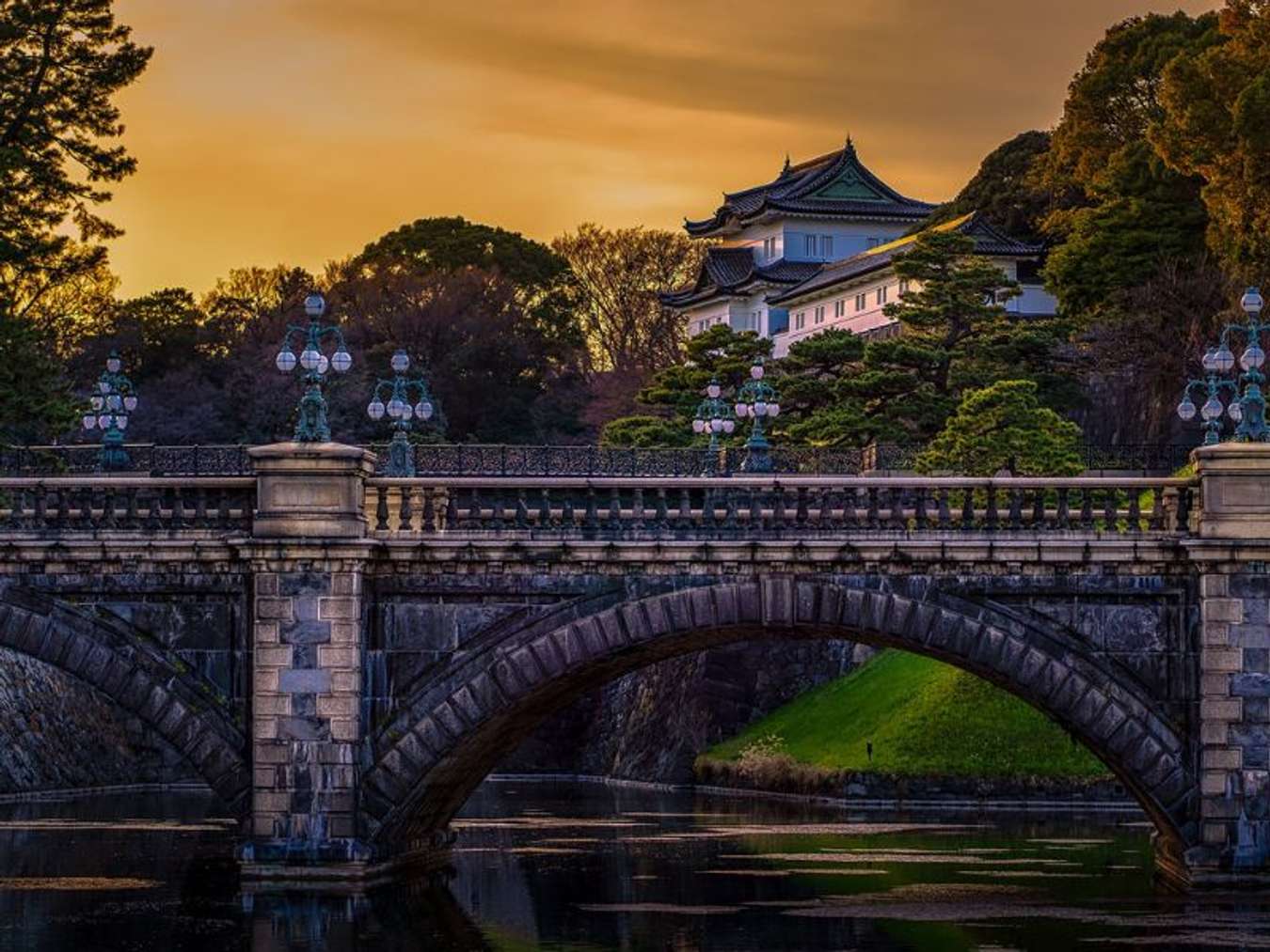 hoàng cung tokyo du lịch tokyo