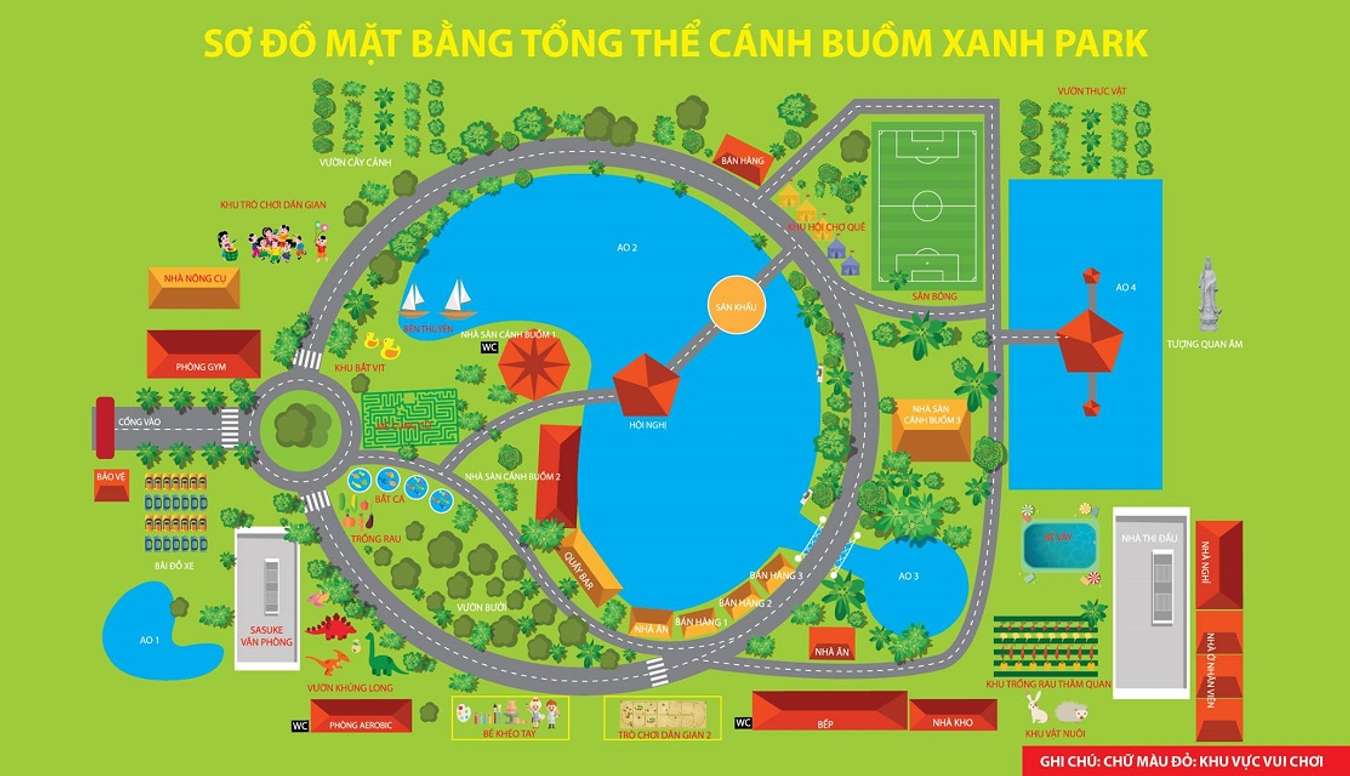 khu du lịch sinh thái Cánh Buồm Xanh