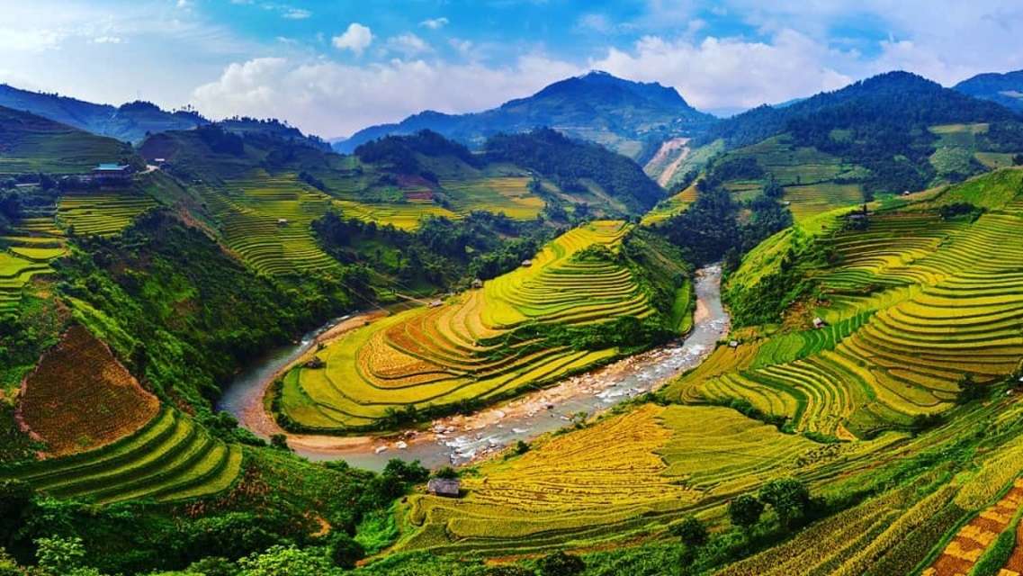 Đứng hình trước những thung lũng hoa quyến rũ nhất hành tinh