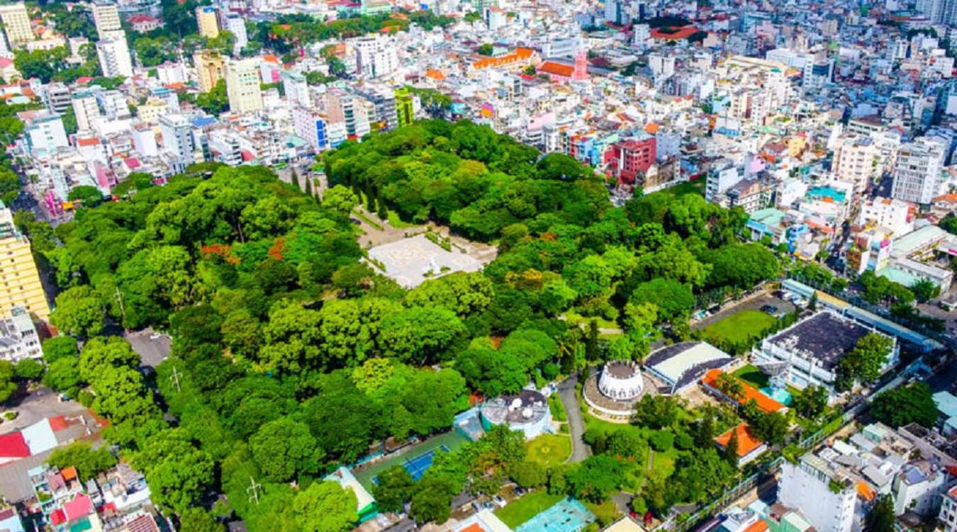 Công viên Lê Văn Tám - “Ốc đảo xanh” giữa trung tâm Sài Gòn
