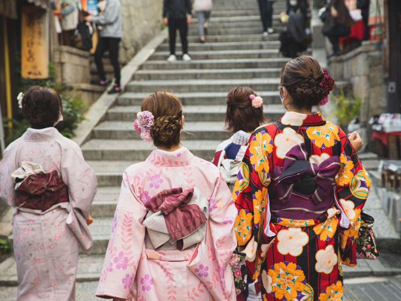 kimono và yukata
