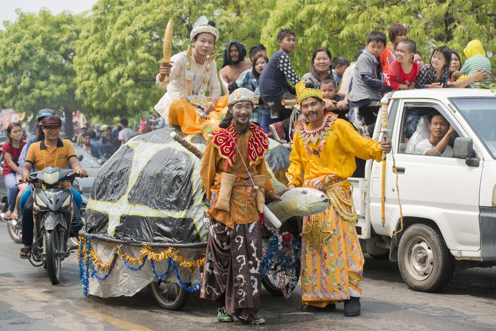 Event Thingyan in Myanmar