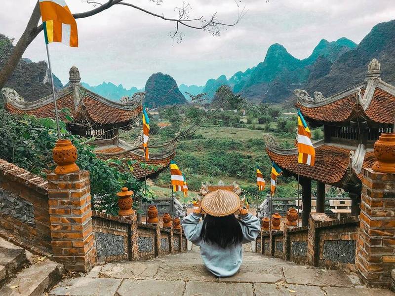 Chùa Phật Tích Trúc Lâm Bản Giốc - Công trình linh thiêng bậc nhất Cao Bằng