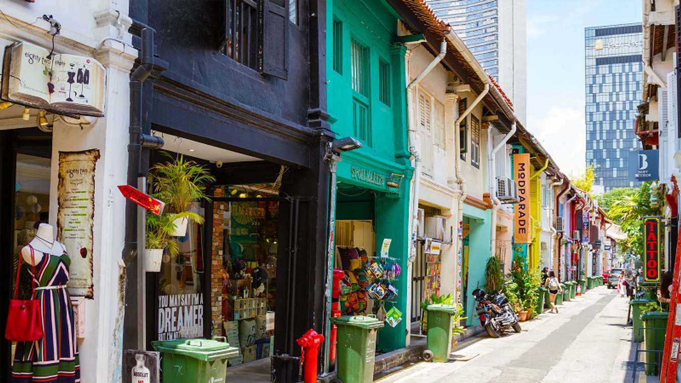 Khám phá Haji Lane khu phố “chất như nước cất” ở Singapore