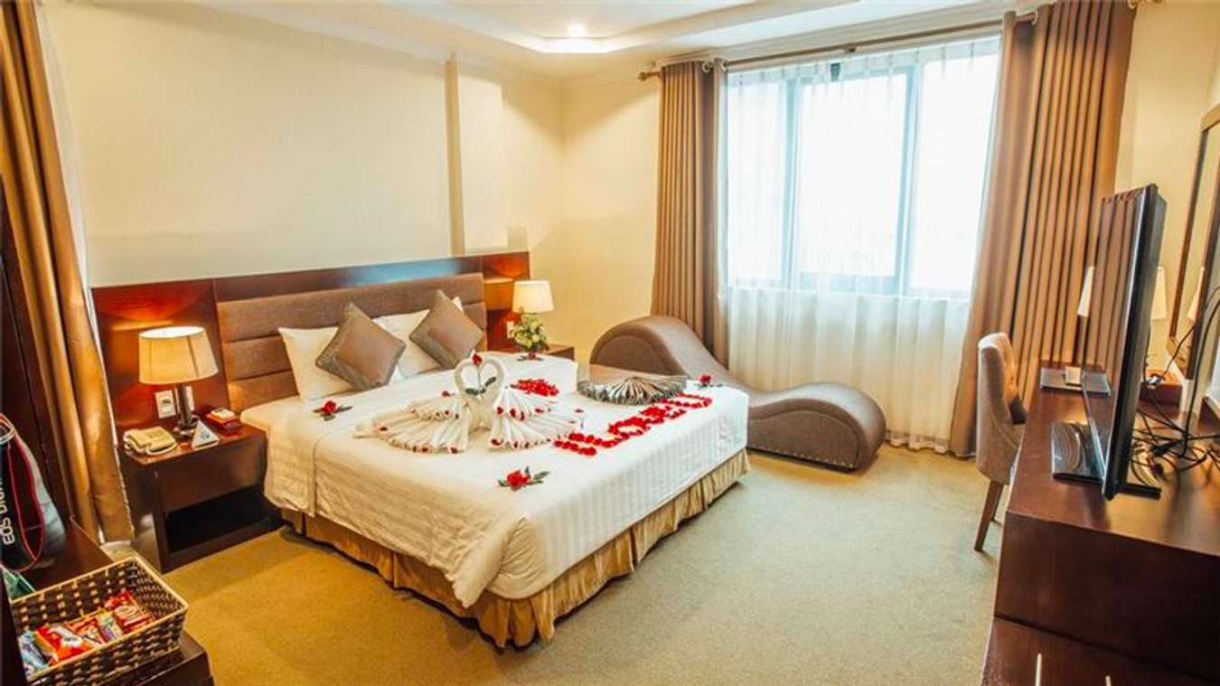 Phòng nghỉ tại Muong Thanh Vinh Hotel