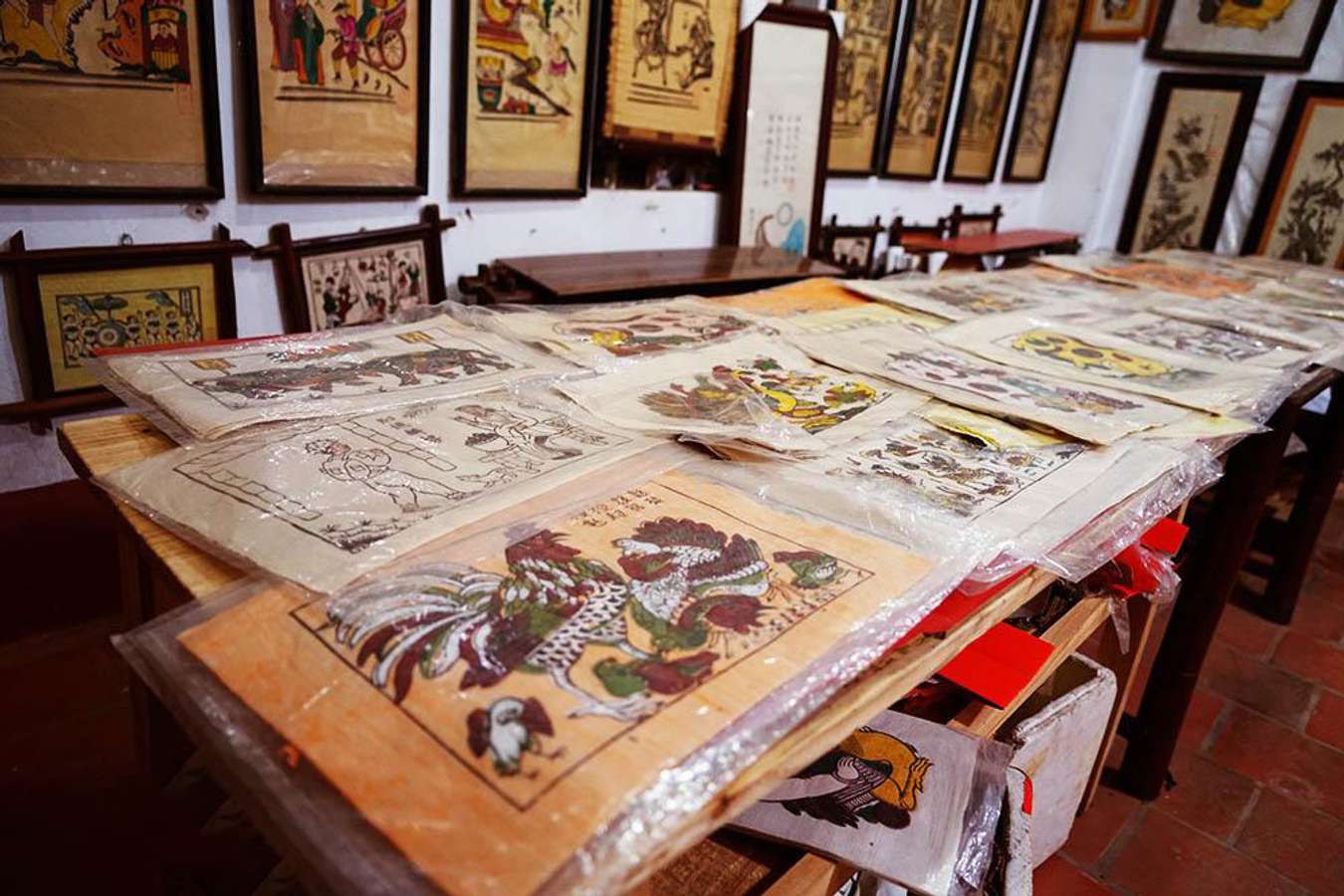 Làng tranh Đông Hồ (Bắc Ninh) Làng tranh Đông Hồ (Bắc Ninh)