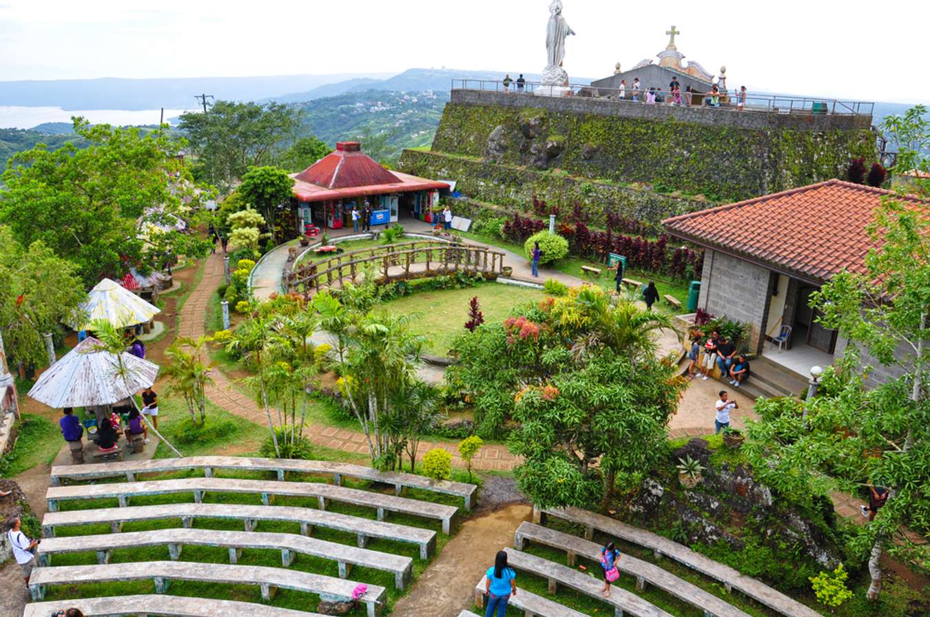 map of tourist spot in tagaytay