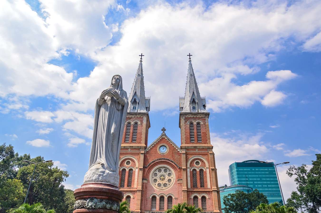 Notre-Dame Cathedral Saigon Ho Chi Minh City