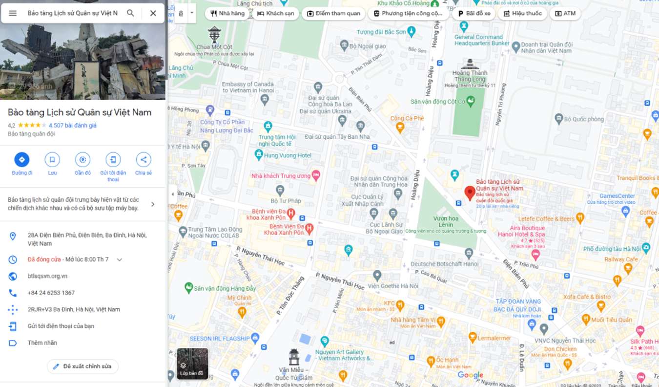 Sử dụng Google Maps để dễ dàng tìm đường