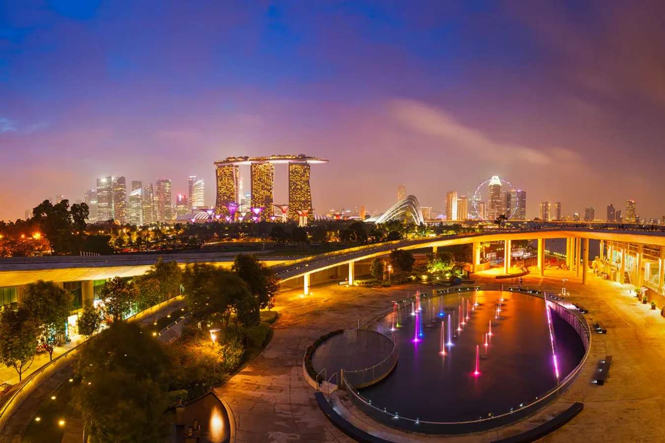 Marina Barrage - Công viên và đập trên sân thượng tại Singapore 