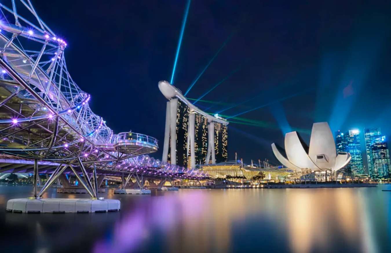 Thiên đường ánh sáng tại Singapore 