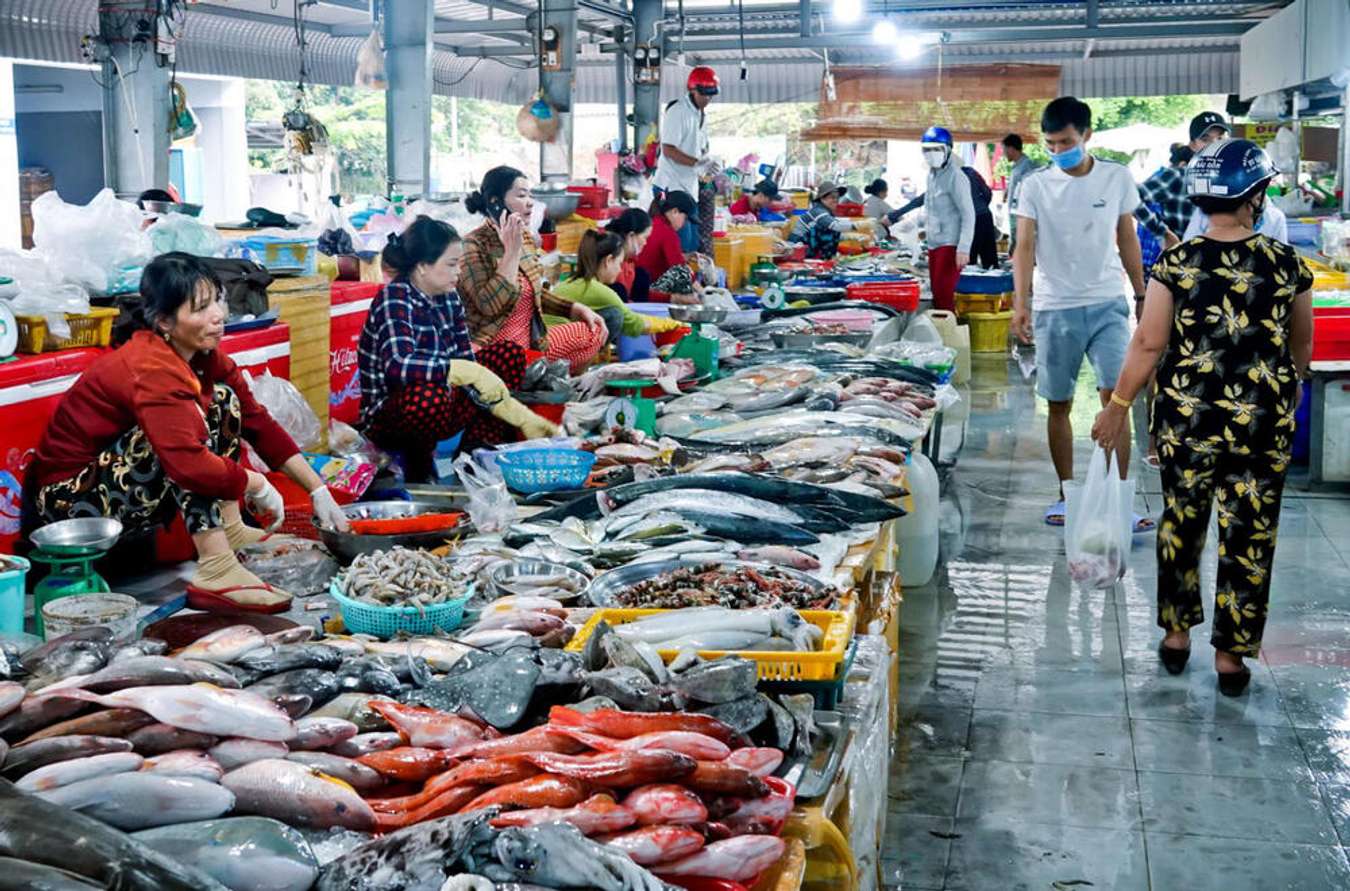 Chợ ở Côn Đảo