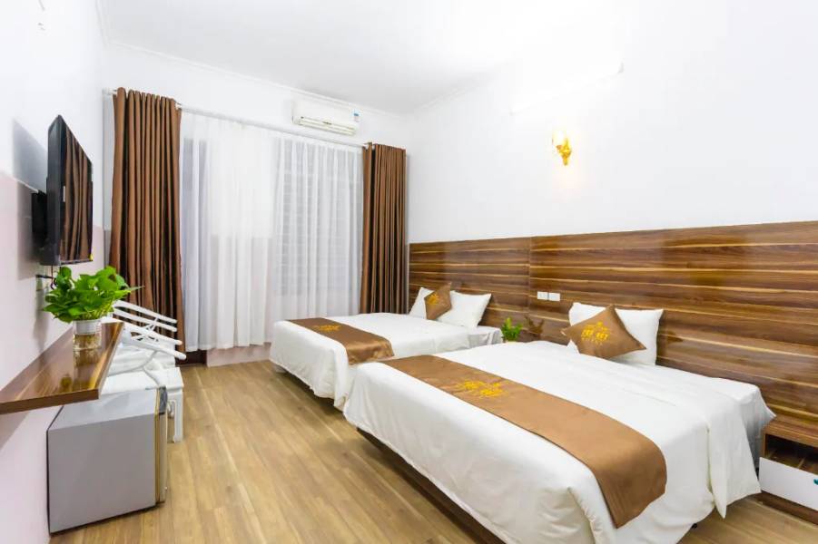 Không gian phòng nghỉ tại Phú Quý Hotel Lạng Sơn 