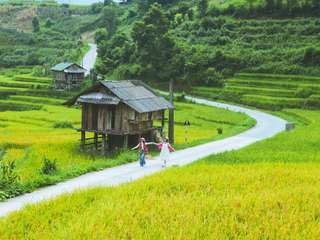 Bật mí những điểm săn lúa siêu đẹp ít người biết ở Sapa, Nguyễn Thụy Mộc Nhiên