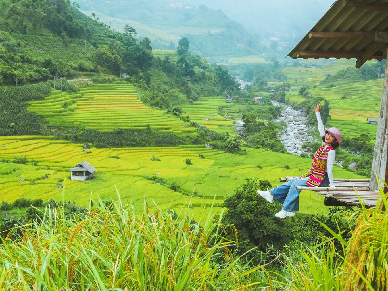 Bật mí những điểm ngắm mùa lúa chín Sapa siêu đẹp ít người biết