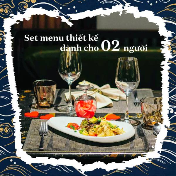 Thực đơn cho 2 người tại nhà hàng Skyline Hà Nội 