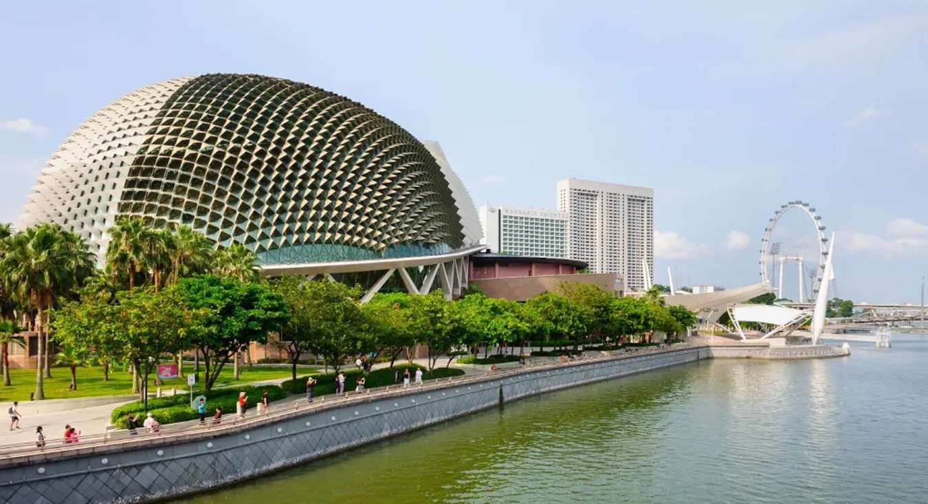 Nhà hát Esplanade - Nhà hát trái sầu riêng biểu tượng của Singapore