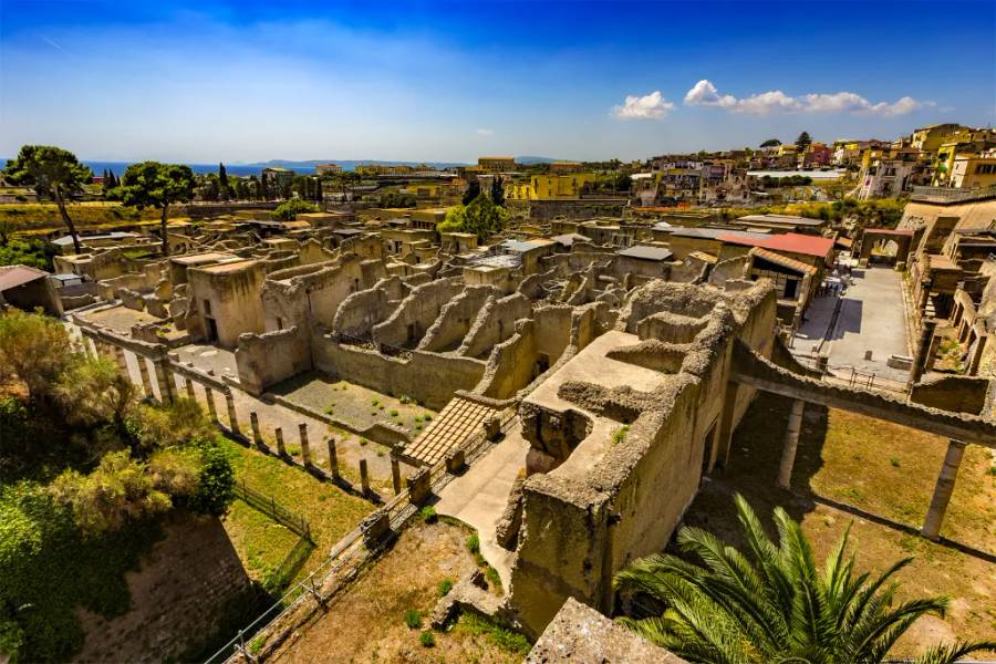 Ngôi làng cổ Herculaneum 