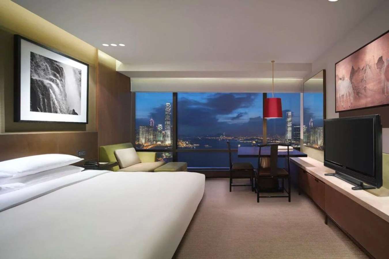 Tầm view của Khách sạn Grand Hyatt Hong Kong rất độc đáo 