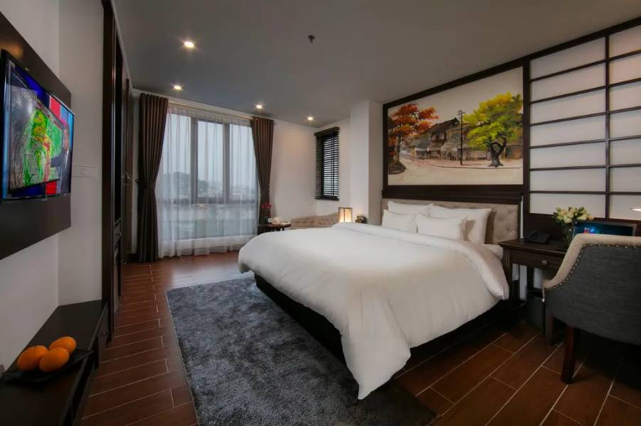 Không gian phòng nghỉ tại 22Land Residence Hotel