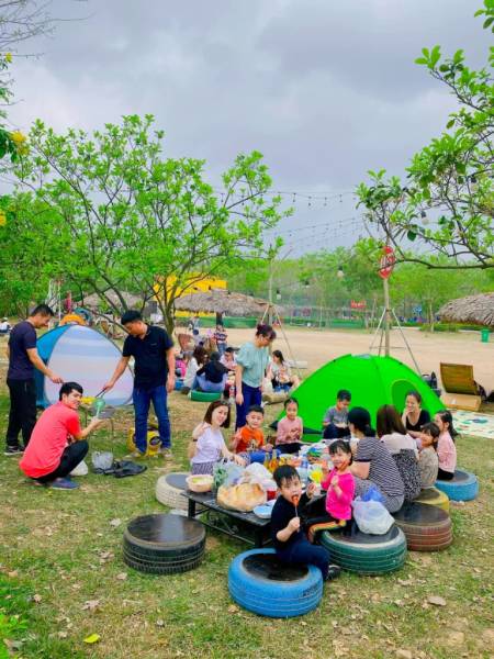 Picnic cùng gia đình ngày cuối tuần 