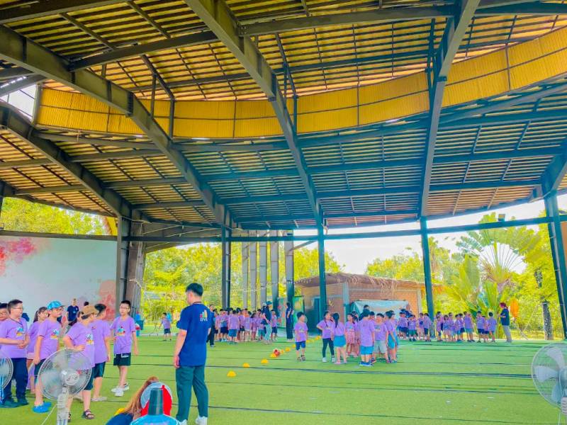 Tạo ra không gian và sân chơi ngoại khoá cho các bạn trẻ 