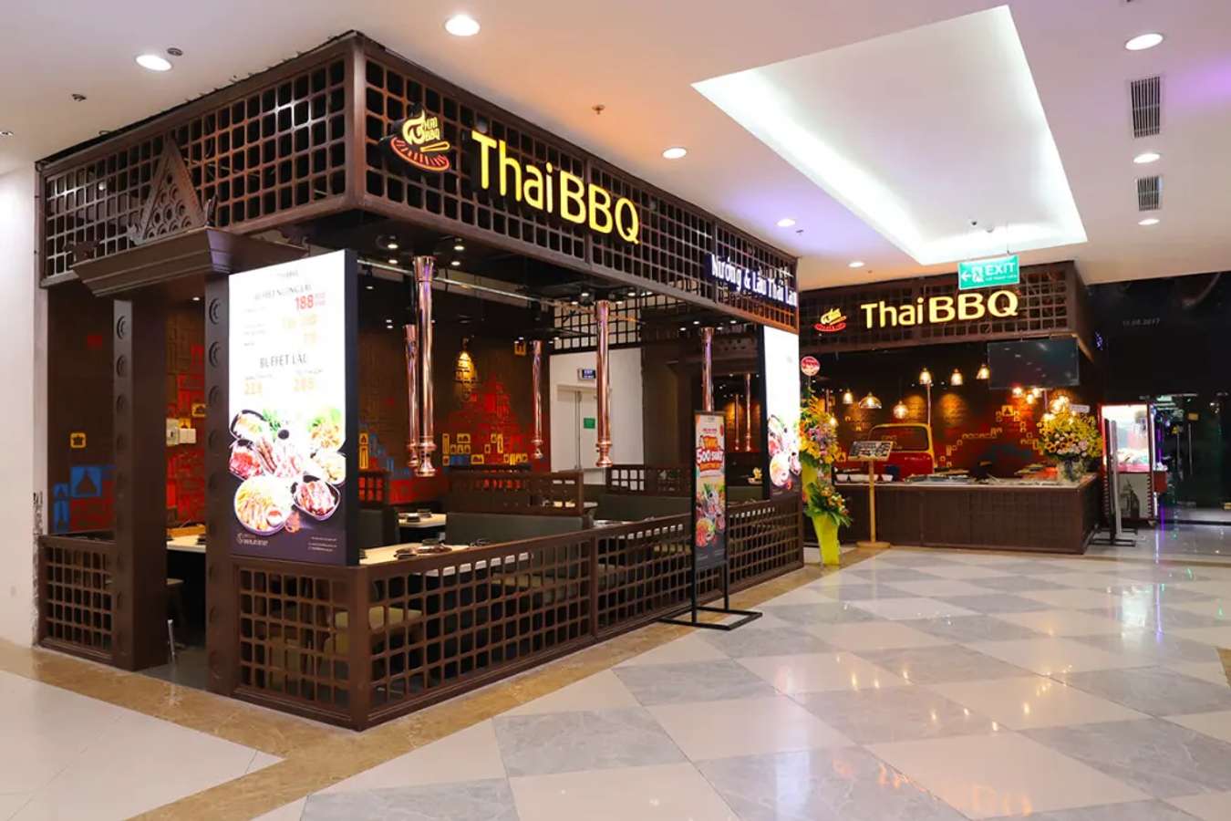 Thai BBQ ở khu vực khu đô thị Times City 