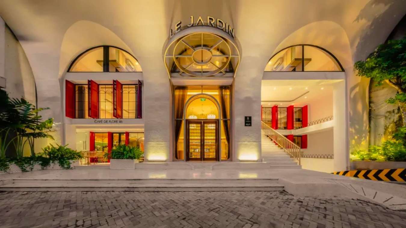 Khách sạn Le Jardin với design khôn xiết quý phái và thích mắt 