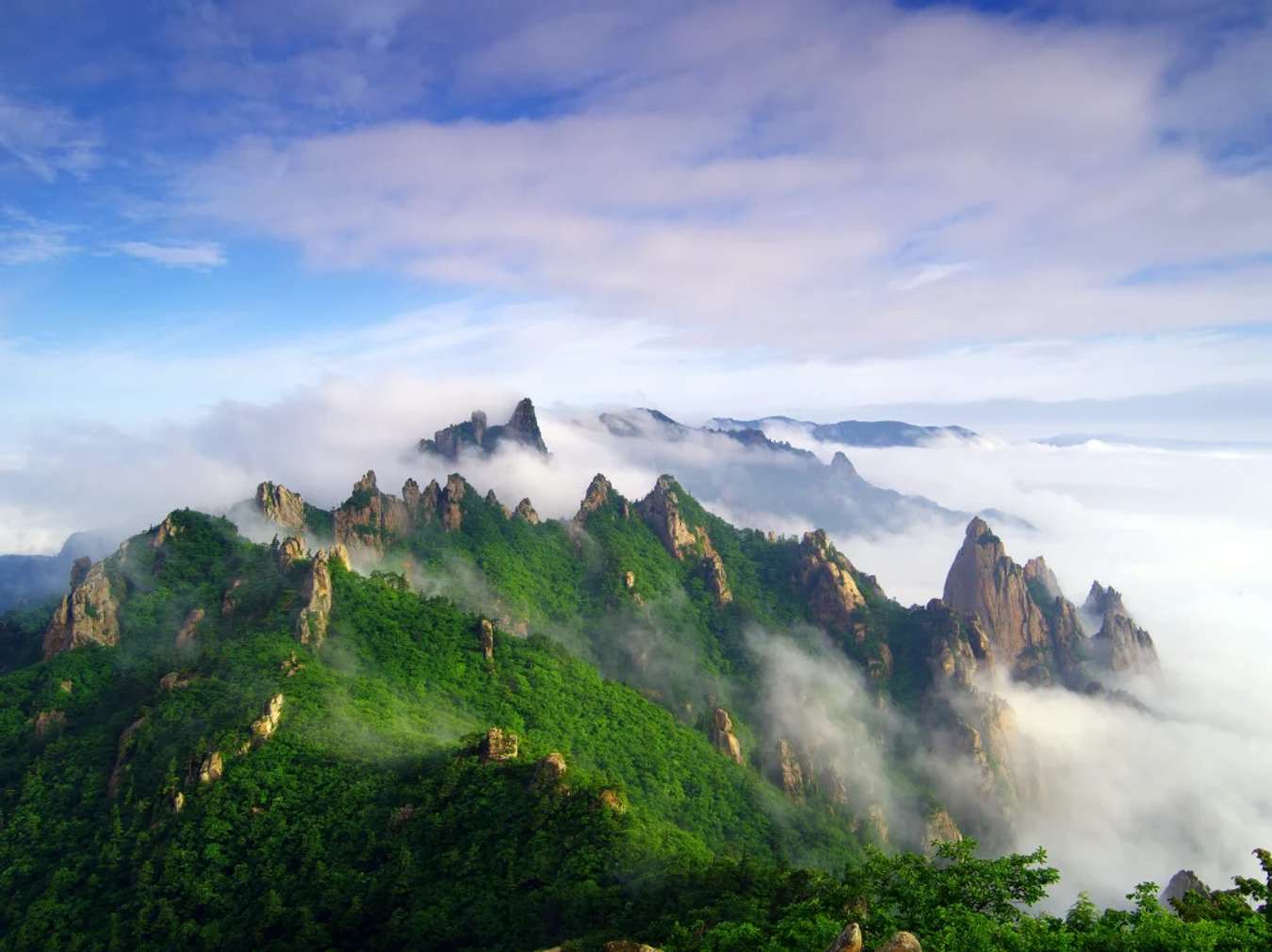 Vườn quốc gia Seoraksan @lonelyplanet