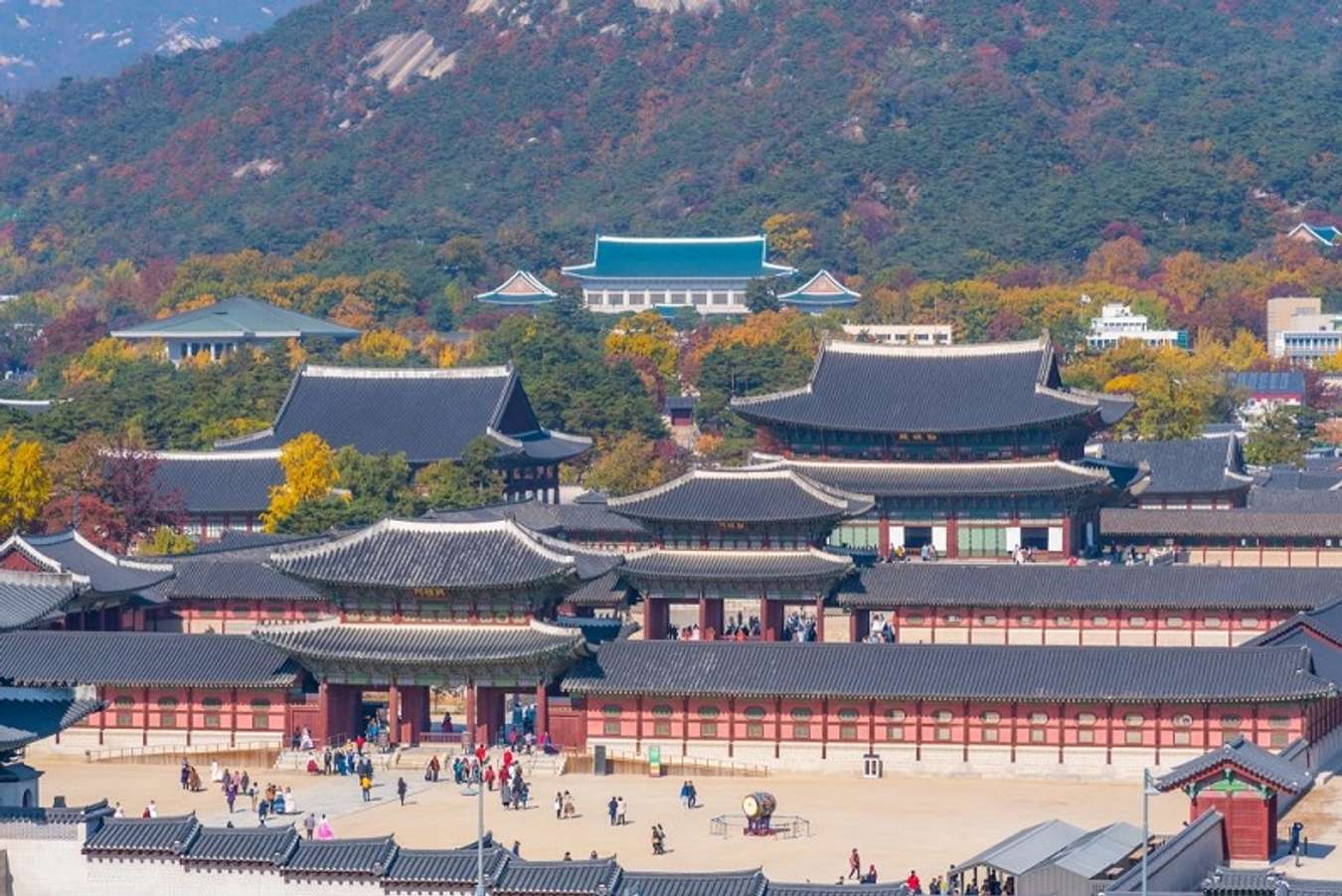 du lịch Seoul tự túc | Cung điện Gyeongbokgung