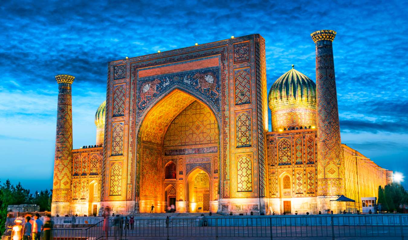 Registan Square, Samarkand, Tempat Wisata di Uzbekistan