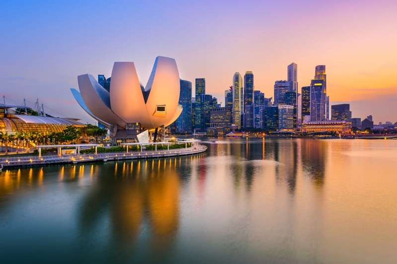 Cảnh Quan Thành Phố Singapore Khi Mặt Trời Lặn Hình ảnh Sẵn có - Tải xuống Hình  ảnh Ngay bây giờ - Singapore, Buổi tối - Thời gian trong ngày, Đường chân
