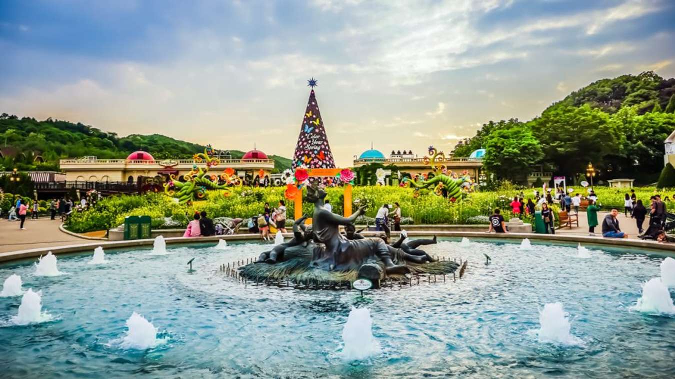 Khám phá công viên Everland quy mô bậc nhất Hàn Quốc