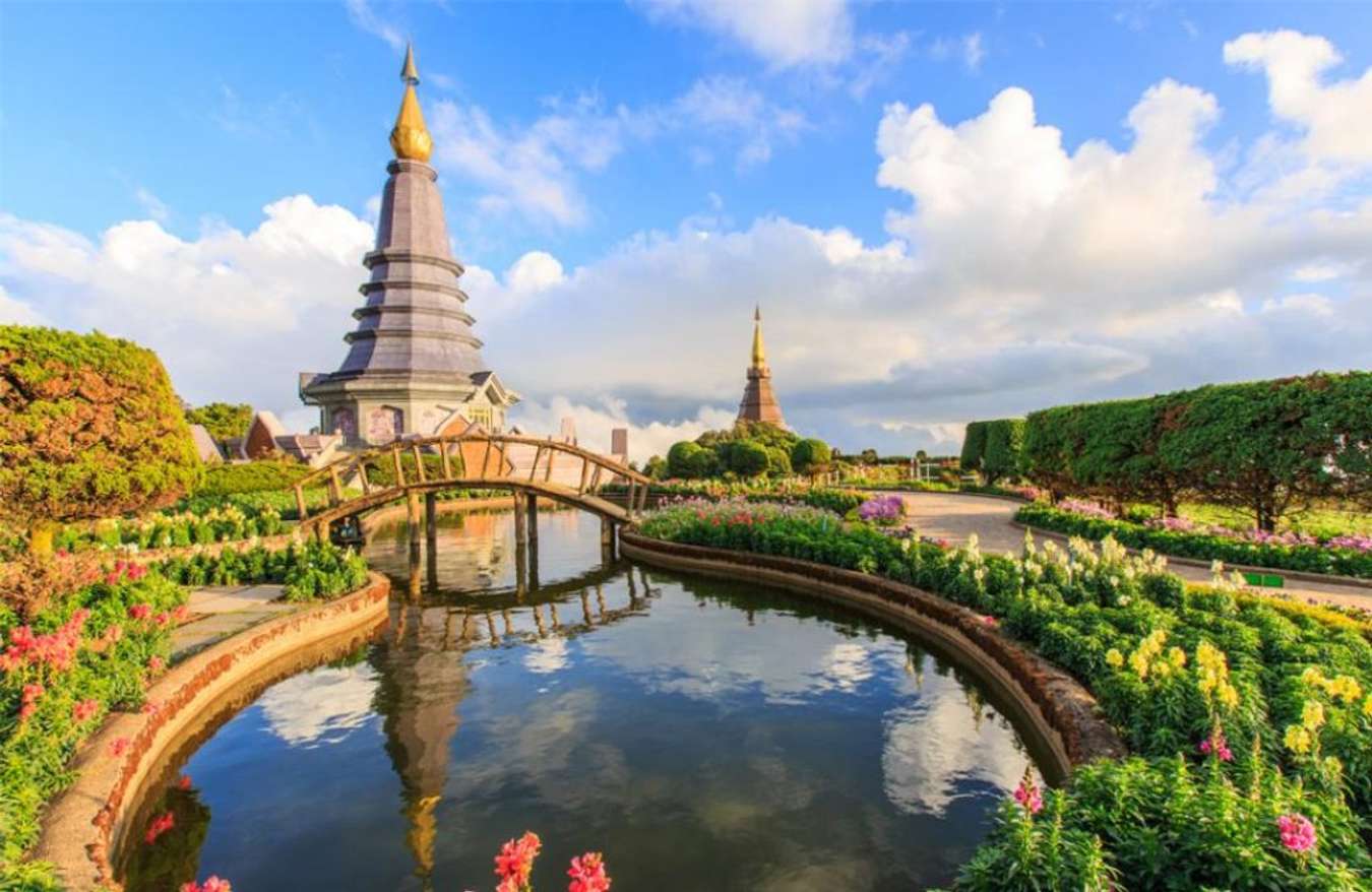 Hình ảnh thành phố Chiang Mai buổi xế chiều